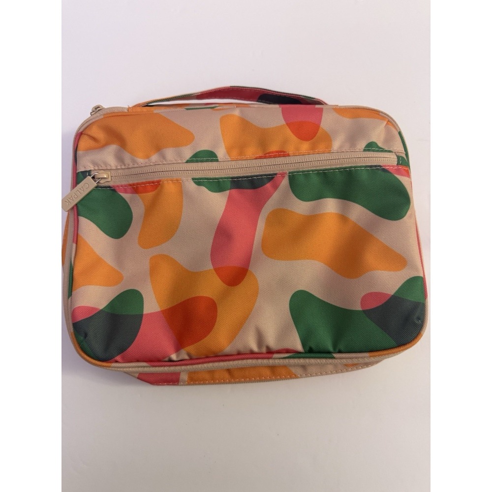 Calpak Multicolor Abstract Print Travel Cosmetic Bag - Picture 2 of 5